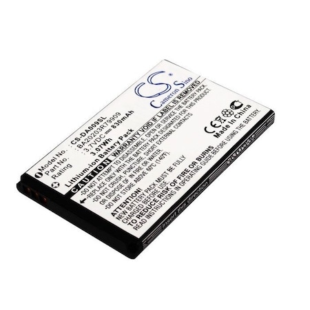 Bsc Preferred Creative Zen Micro Photo Media Player Replacement Battery CS-DA009SL
